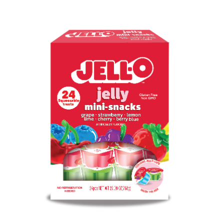 Jell-O™ Jelly Mini Snacks 24cts