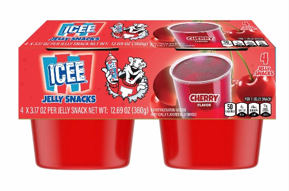 ICEE® Jelly Snacks 4pk Cherry Flavor