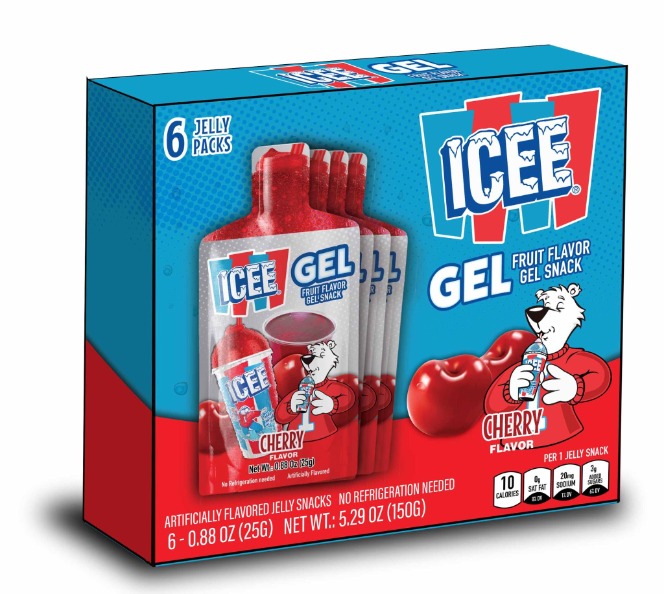 ICEE® Gel Snacks 25g x 6 Cherry Flavor