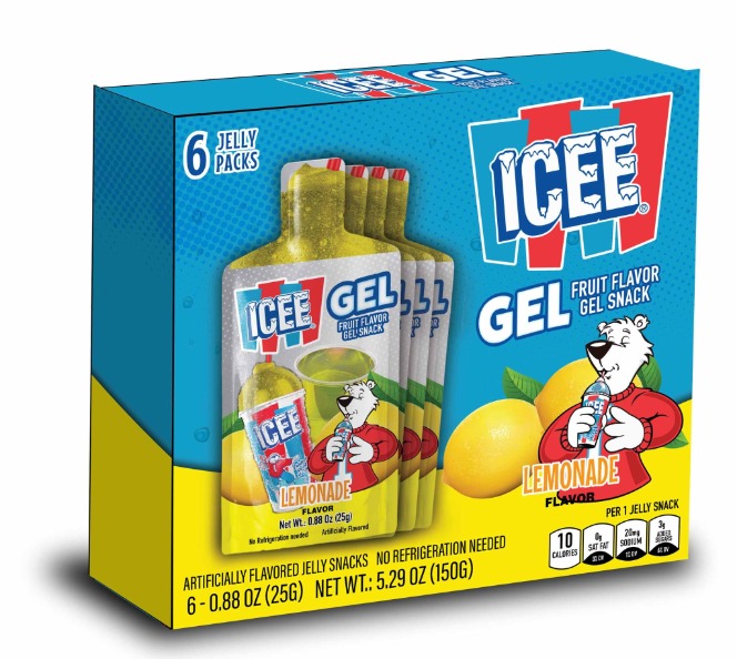 ICEE® Gel Snacks 25g x 6 Lemonade Flavor